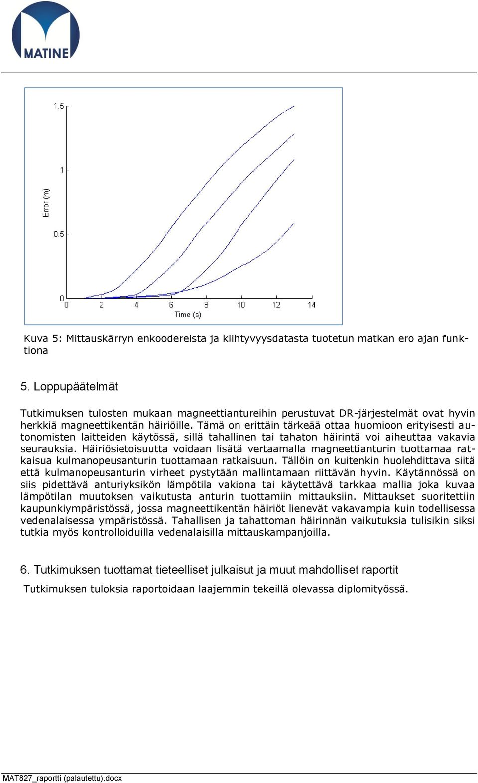 Tämä on erittäin tärkeää ottaa huomioon erityisesti autonomisten laitteiden käytössä, sillä tahallinen tai tahaton häirintä voi aiheuttaa vakavia seurauksia.