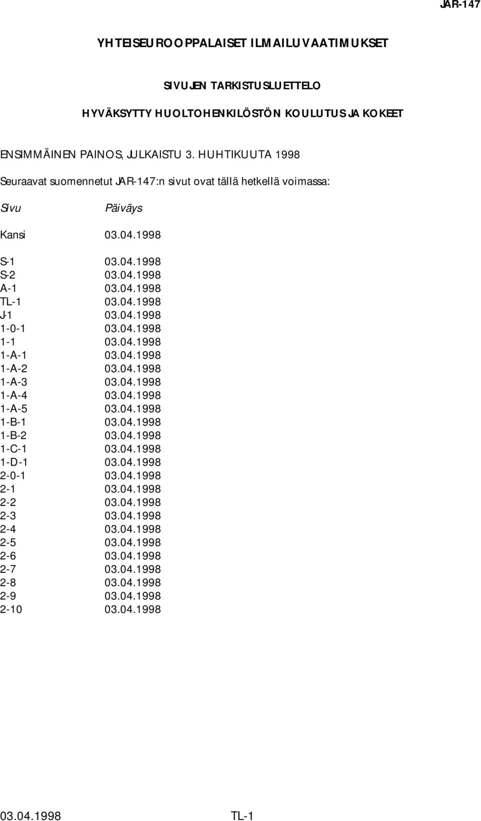 04.1998 1-0-1 03.04.1998 1-1 03.04.1998 1-A-1 03.04.1998 1-A-2 03.04.1998 1-A-3 03.04.1998 1-A-4 03.04.1998 1-A-5 03.04.1998 1-B-1 03.04.1998 1-B-2 03.04.1998 1-C-1 03.04.1998 1-D-1 03.