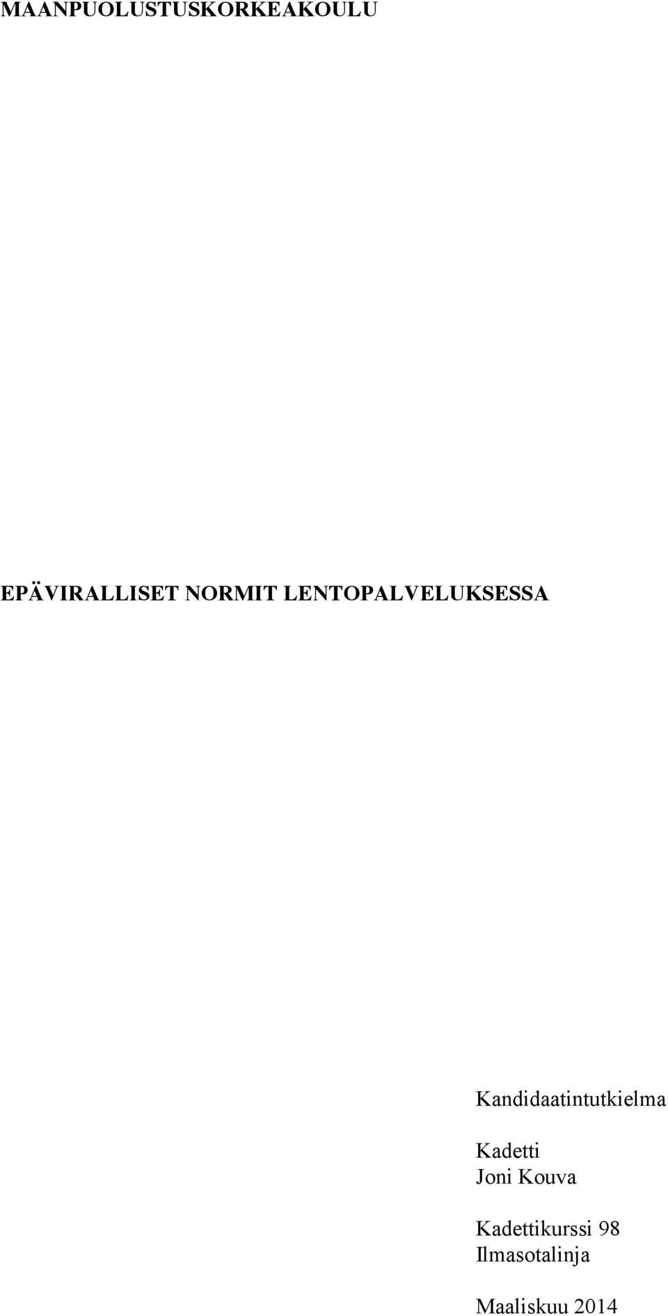 LENTOPALVELUKSESSA