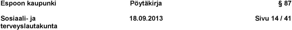 Pöytäkirja 87