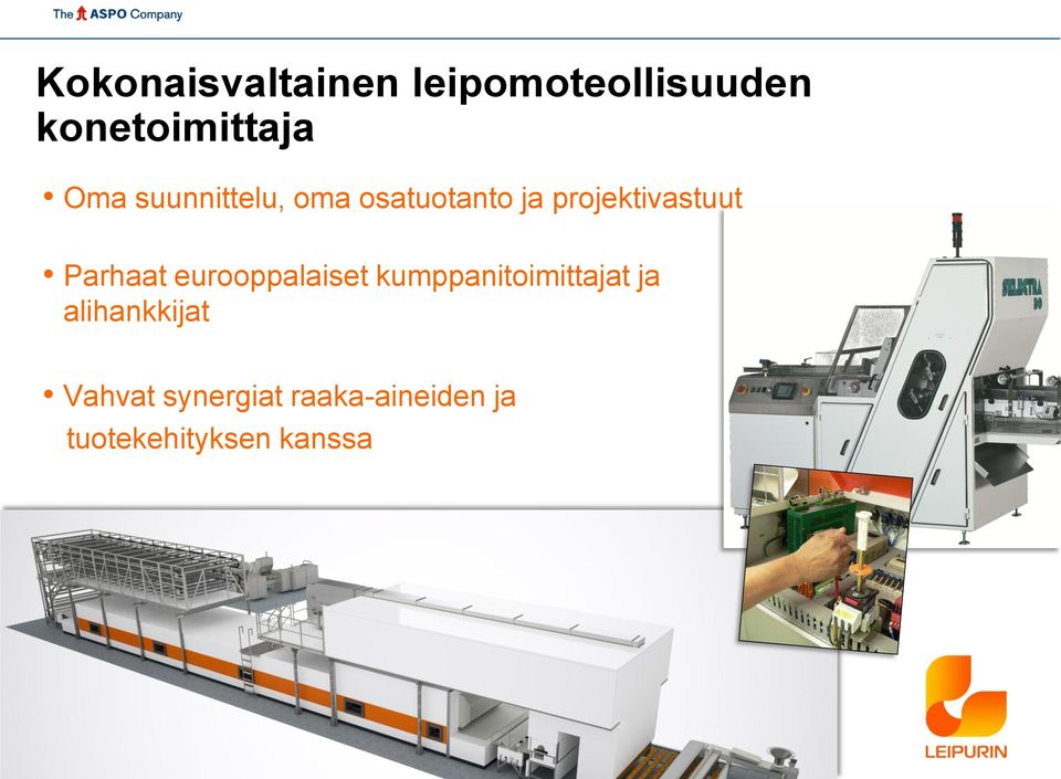 Parhaat eurooppalaiset kumppanitoimittajat ja