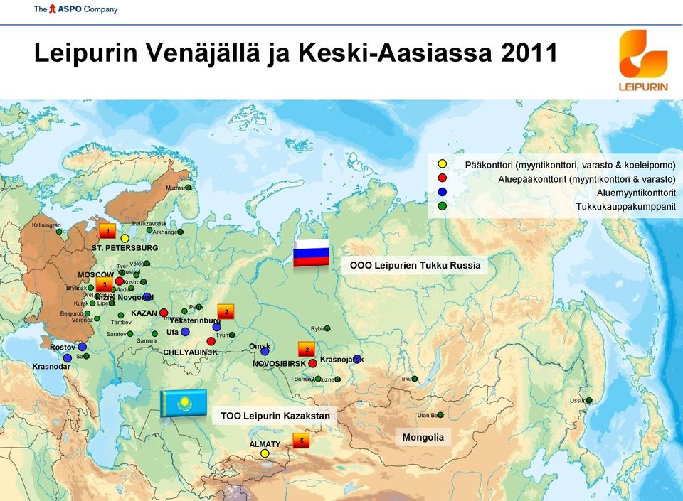 PETERSBURG MOSCOW Tver Vologda Yaroslavl OOO Leipurien Tukku Russia Kostroma 3 Bryansk Vladimir Orel Kaluga Nižný Novgorod Lipetsk Kursk Belgorod Voronež