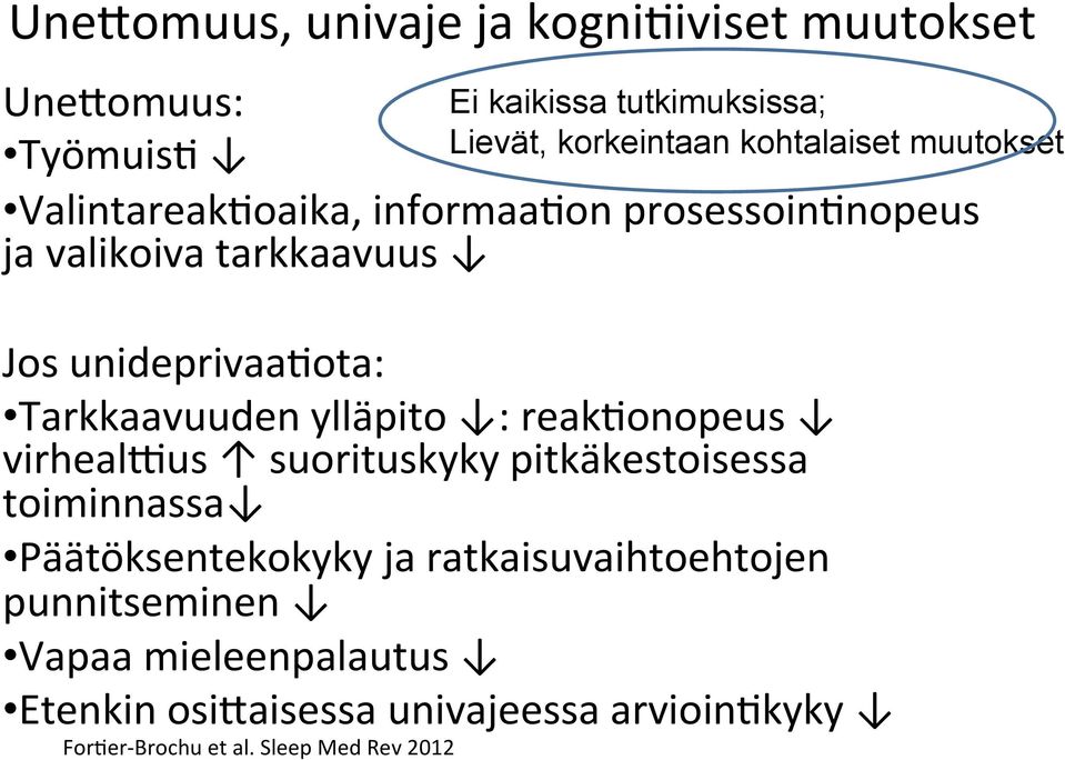 Tarkkaavuuden ylläpito : reak7onopeus virhealpus suorituskyky pitkäkestoisessa toiminnassa Päätöksentekokyky ja