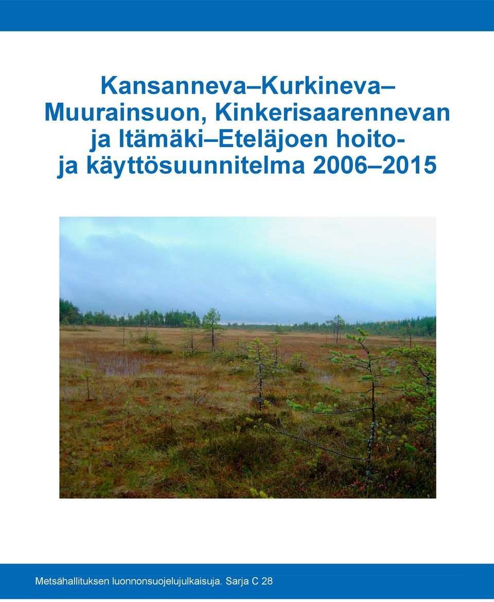 hoitoja käyttösuunnitelma 2006 2015