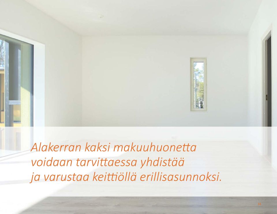 tarvittaessa yhdistää ja