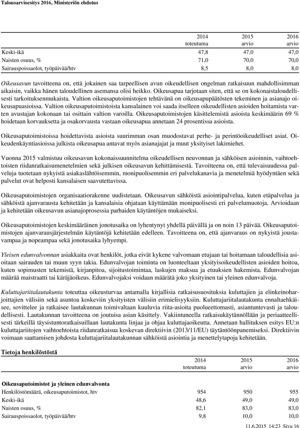 Valtion oikeusaputoimistojen tehtävänä on oikeusapupäätösten tekeminen ja asianajo oikeusapuasioissa.