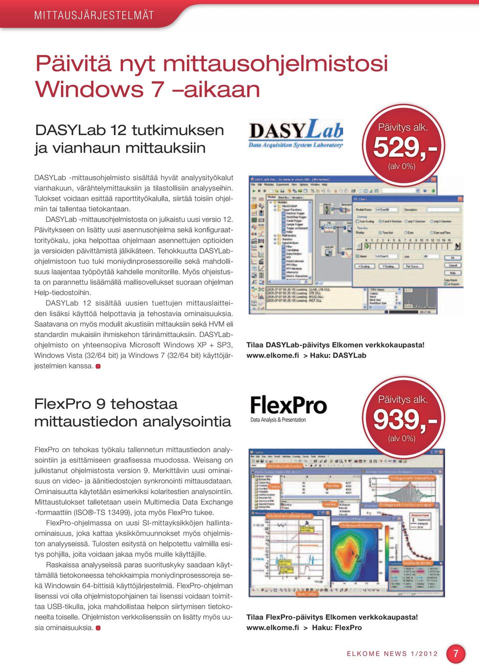 DASYLab -mittausohjelmistosta on julkaistu uusi versio 12.