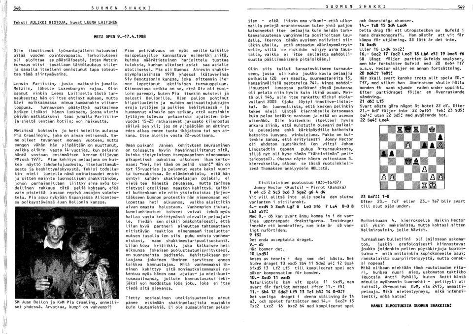 1988 Lensin Pariisiin, josta matkustin junalla Metziin, LäheLLe Luxemburgin rajaa.
