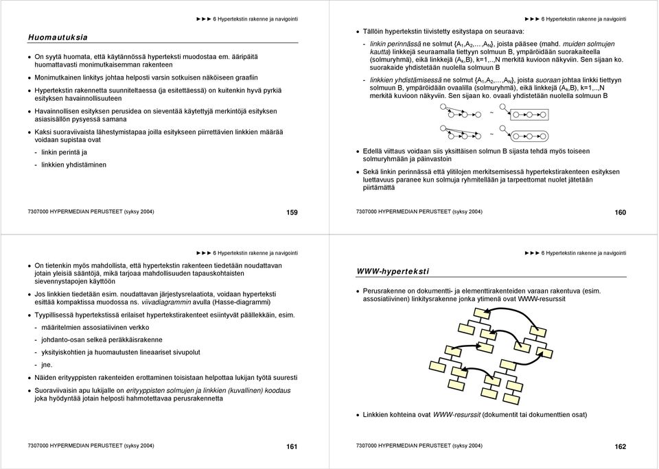 havainnollisuutn Havainnollisn sityksn prusia on sivntää käytttyjä mrkintöjä sityksn asiasisällön pysyssä samana Kaksi suoraviivaista lähstymistapaa joilla sityksn piirrttävin linkkin määrää voiaan