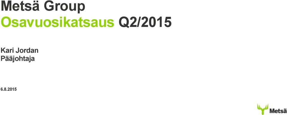 Q2/2015 Kari