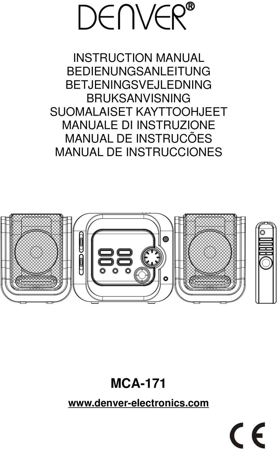 KAYTTOOHJEET MANUALE DI INSTRUZIONE MANUAL DE