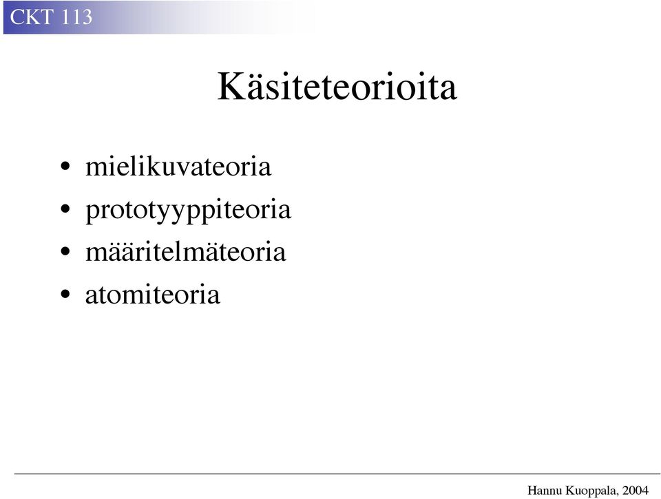 prototyyppiteoria