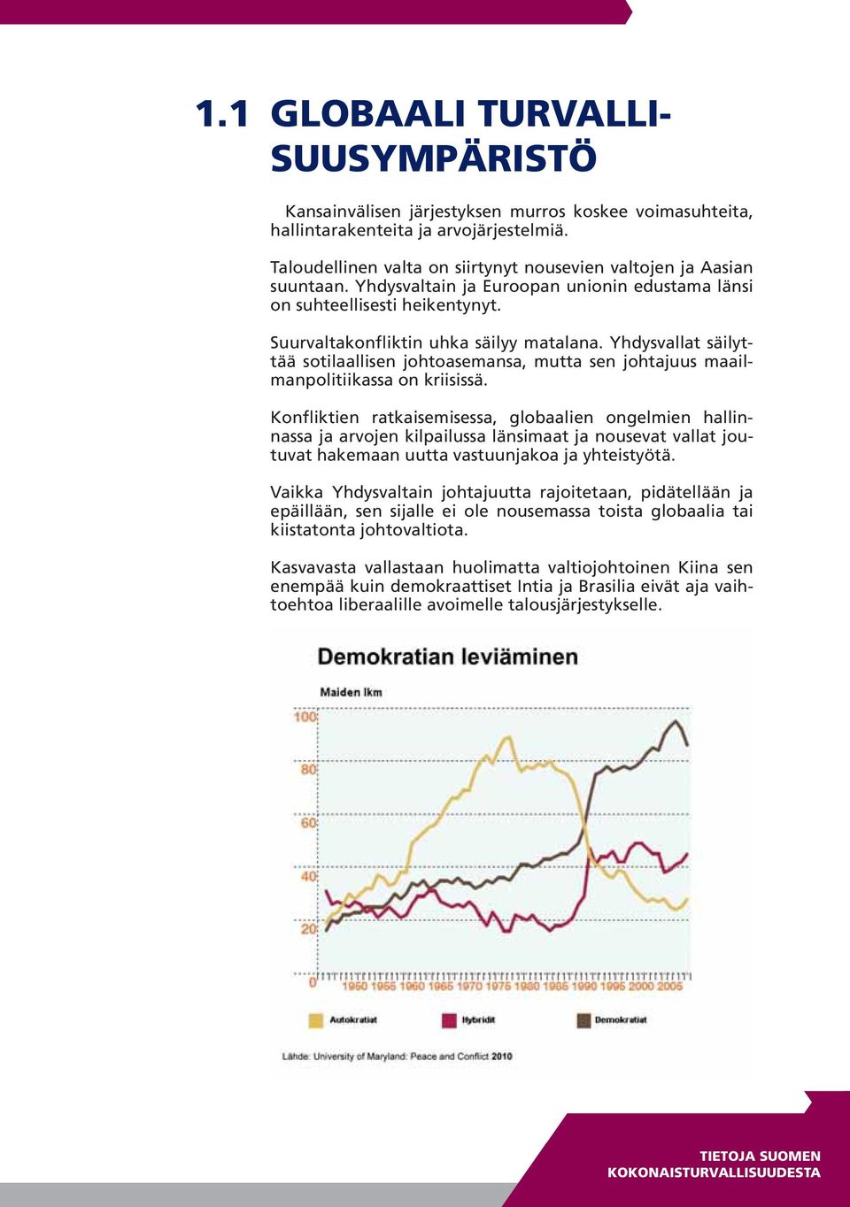 Yhdysvallat säilyttää sotilaallisen johtoasemansa, mutta sen johtajuus maailmanpolitiikassa on kriisissä.