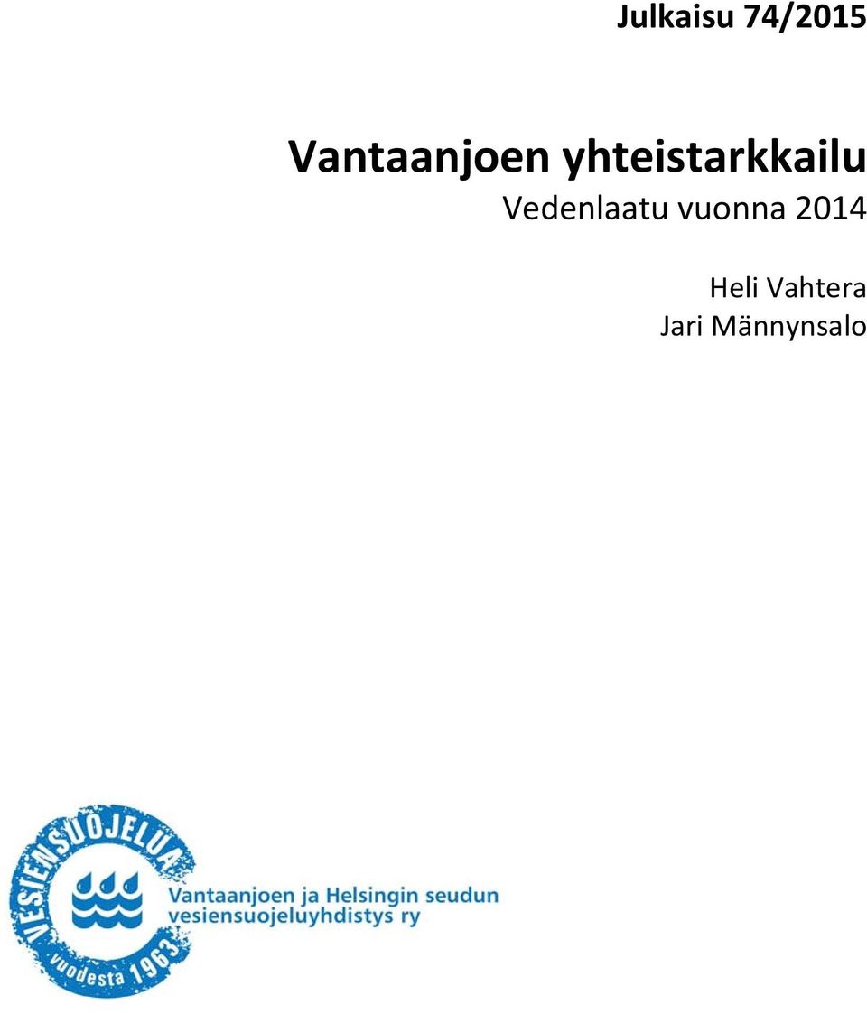 yhteistarkkailu