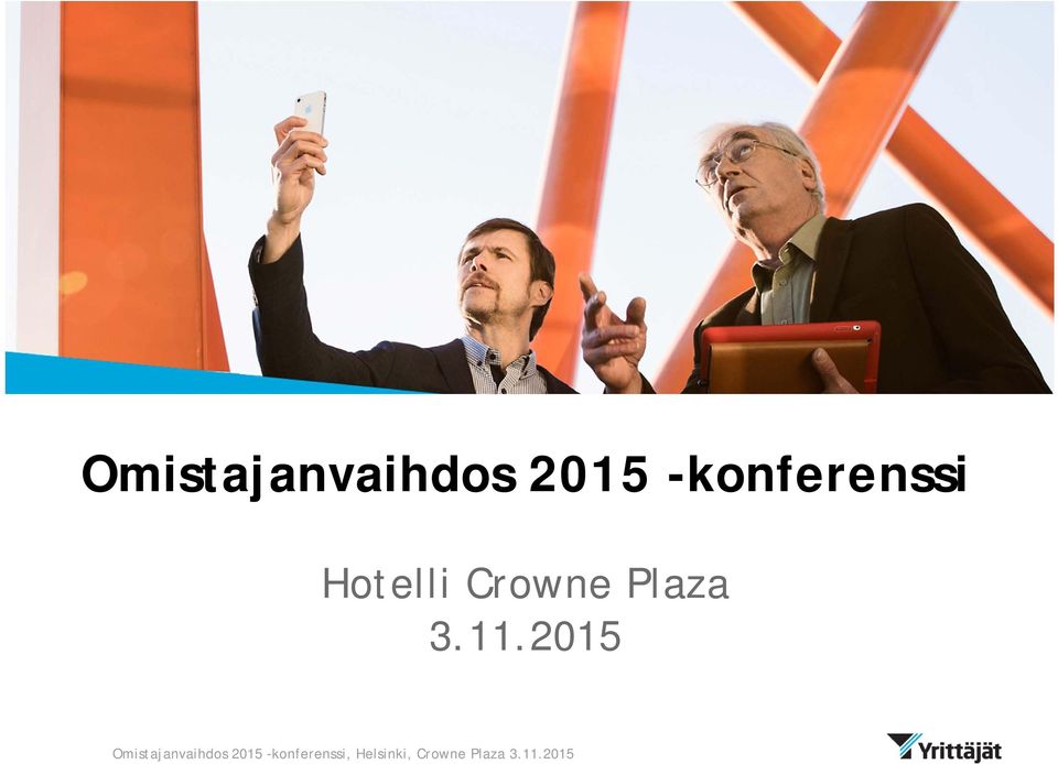 3.11.2015  -konferenssi,