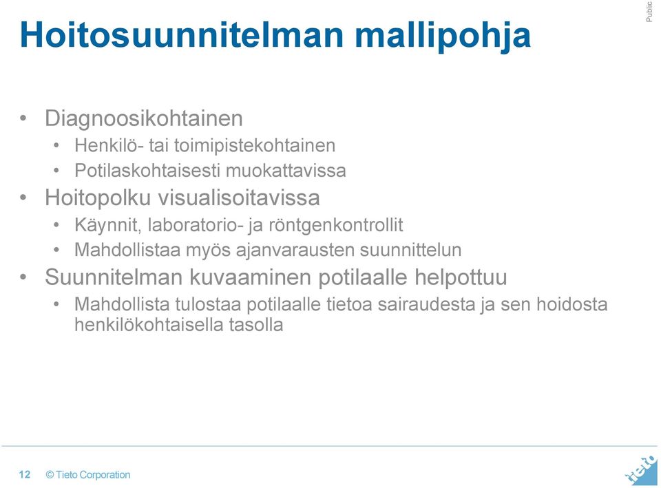 röntgenkontrollit Mahdollistaa myös ajanvarausten suunnittelun Suunnitelman kuvaaminen