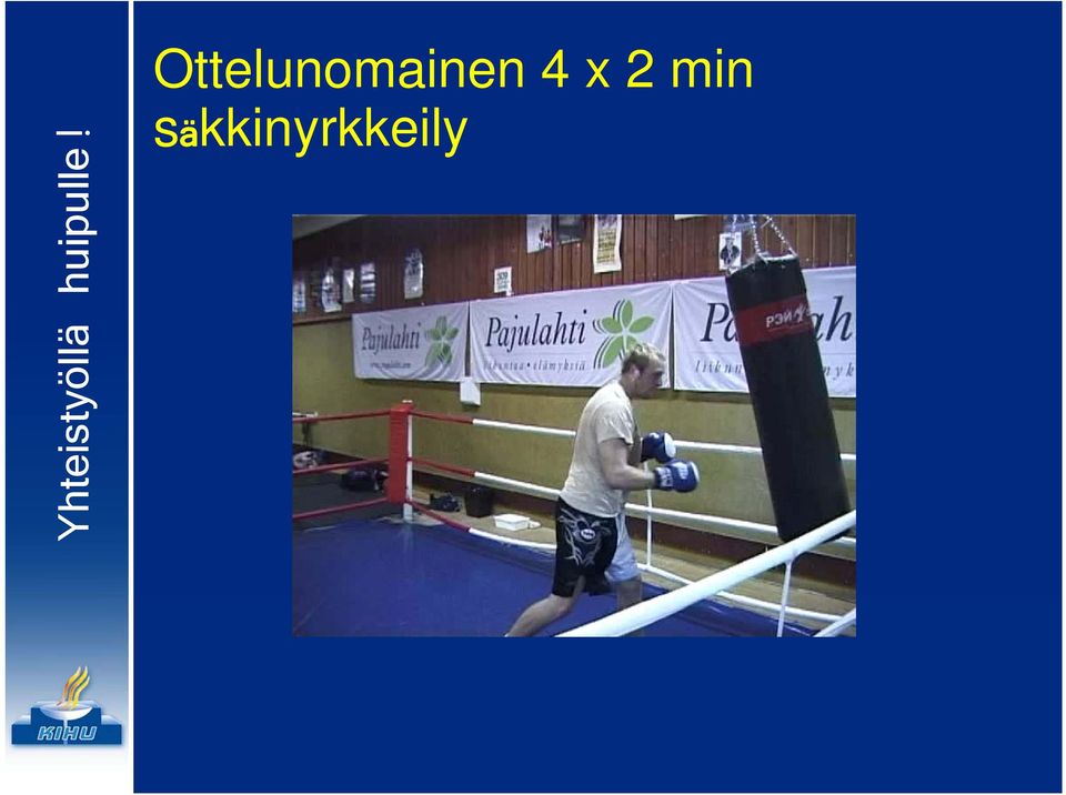 säkkinyrkkeily