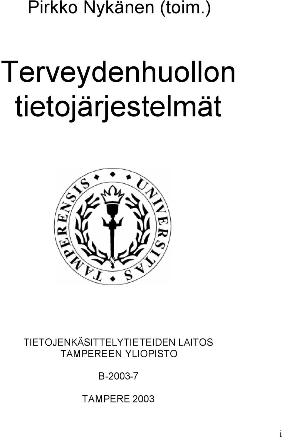 tietojärjestelmät