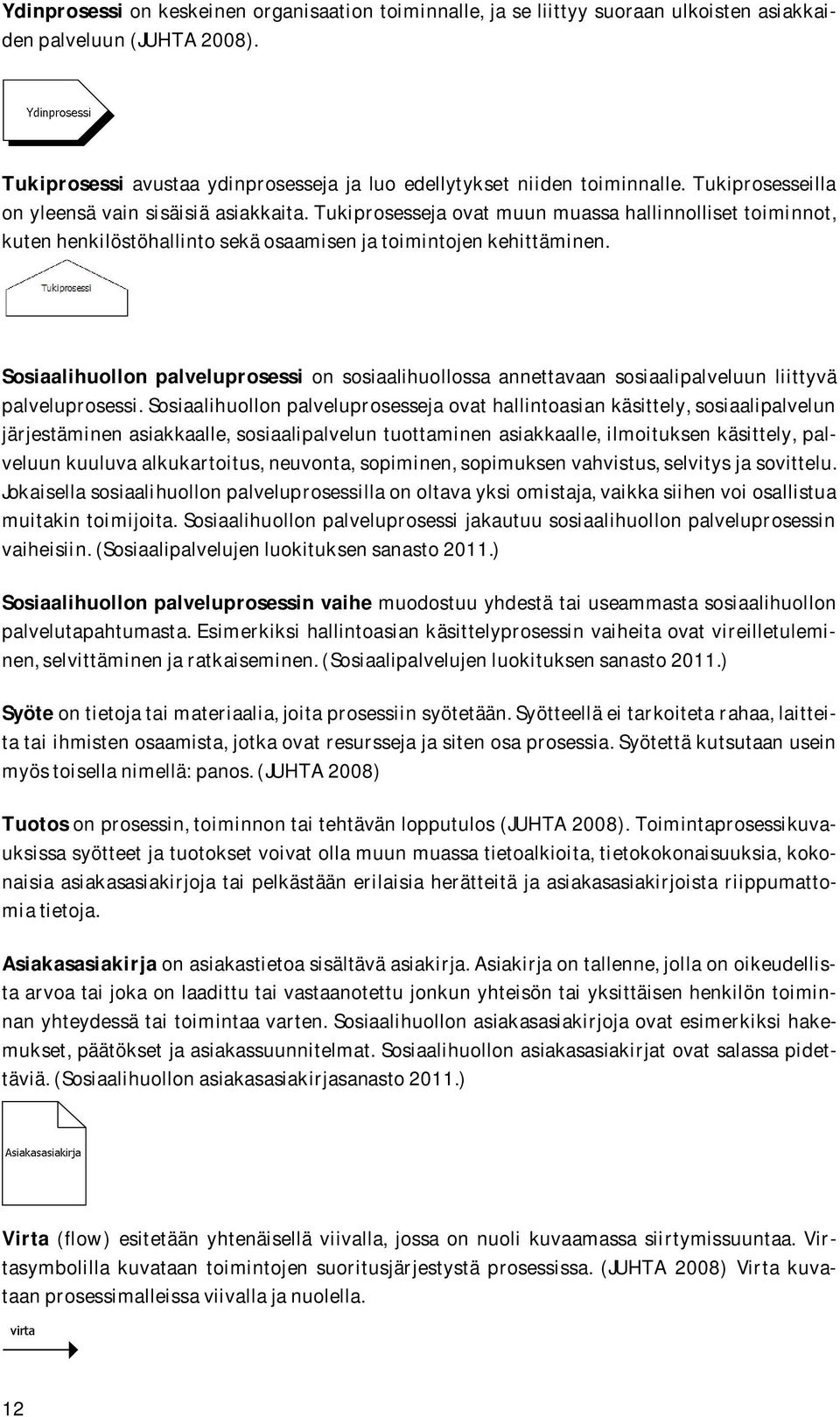 Sosiaalihuollon palveluprosessi on sosiaalihuollossa annettavaan sosiaalipalveluun liittyvä palveluprosessi.