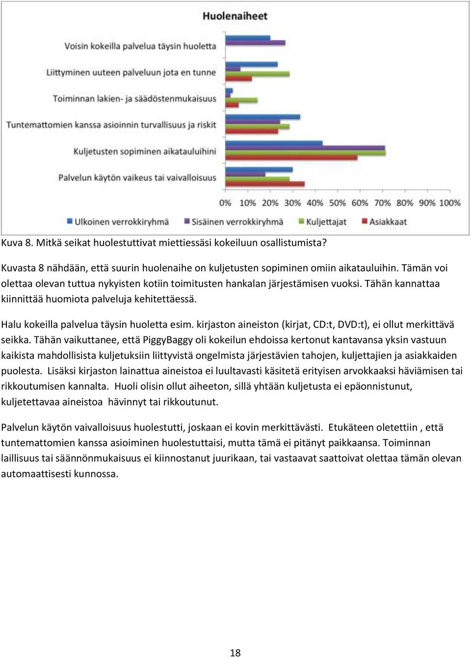 kirjaston aineiston (kirjat, CD:t, DVD:t), ei ollut merkittävä seikka.