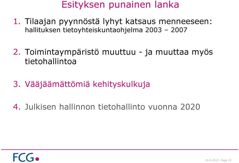 tietoyhteiskuntaohjelma 2003 2007 2.