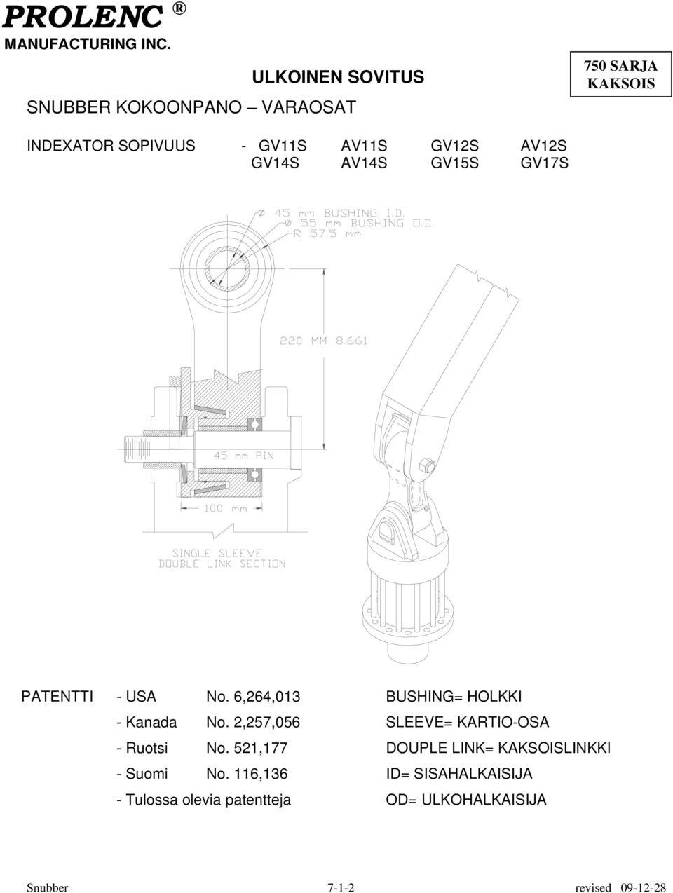 ,57,056 SLEEVE= KARTIO-OSA - Ruotsi No. 51,177 DOUPLE LINK= LINKKI - Suomi No.