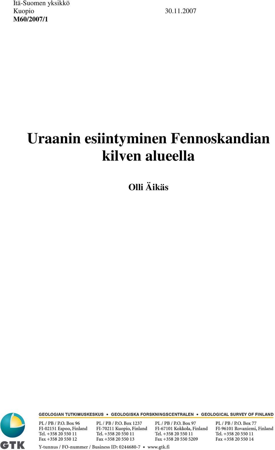 2007 Uraanin