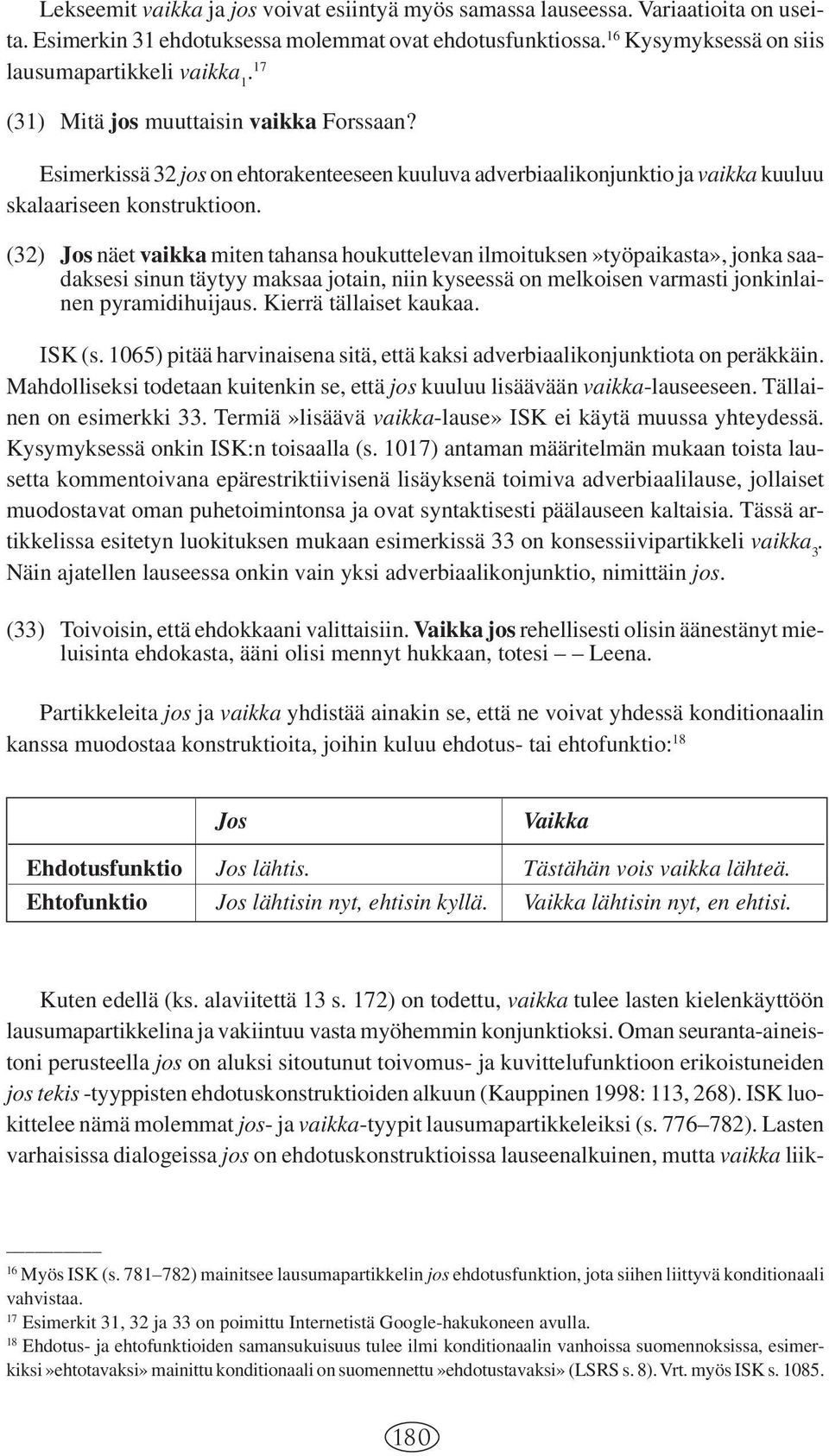 (32) Jos näet vaikka miten tahansa houkuttelevan ilmoituksen»työpaikasta», jonka saadaksesi sinun täytyy maksaa jotain, niin kyseessä on melkoisen varmasti jonkinlainen pyramidihuijaus.