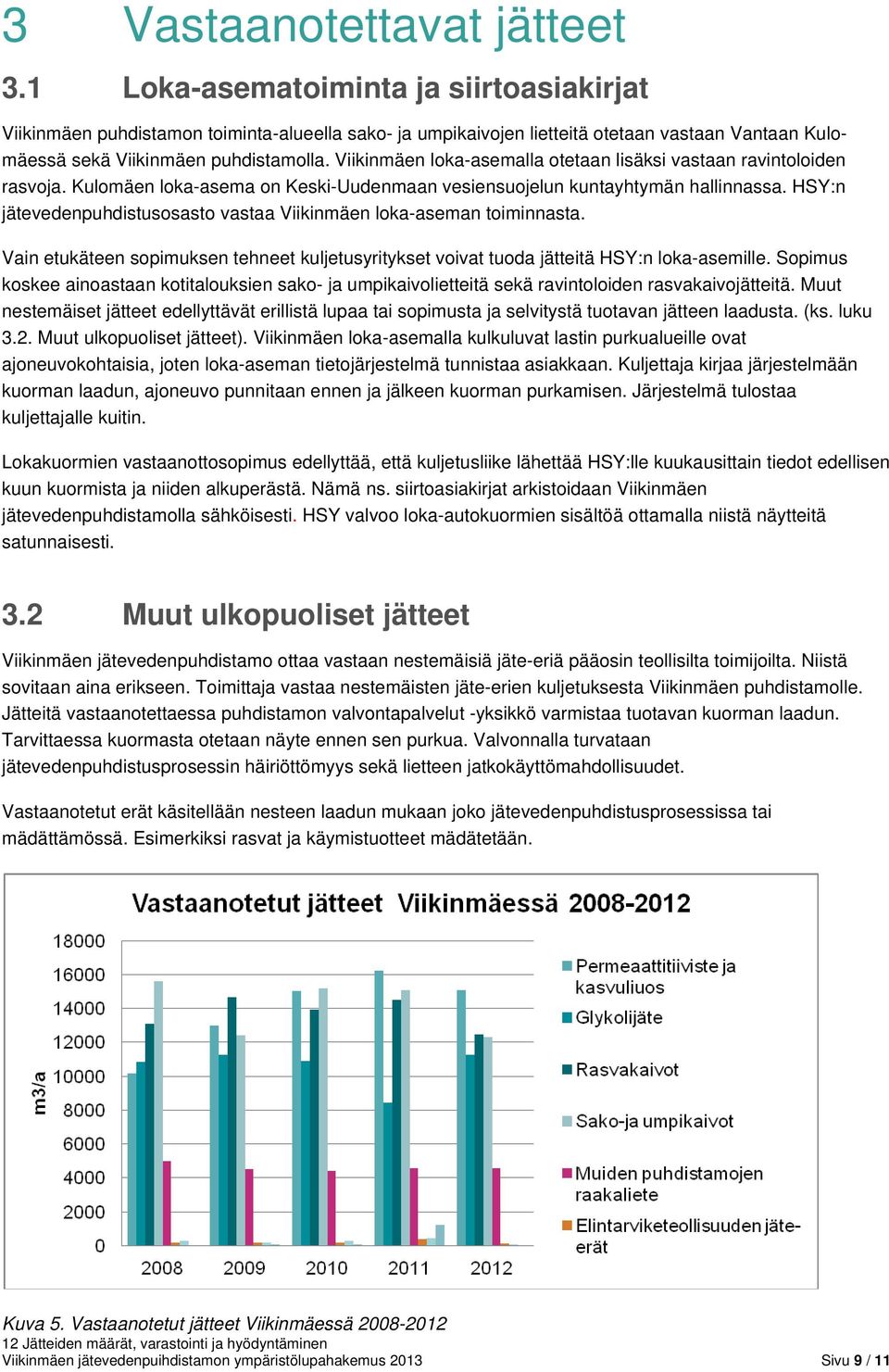 Viikinmäen loka-asemalla otetaan lisäksi vastaan ravintoloiden rasvoja. Kulomäen loka-asema on Keski-Uudenmaan vesiensuojelun kuntayhtymän hallinnassa.