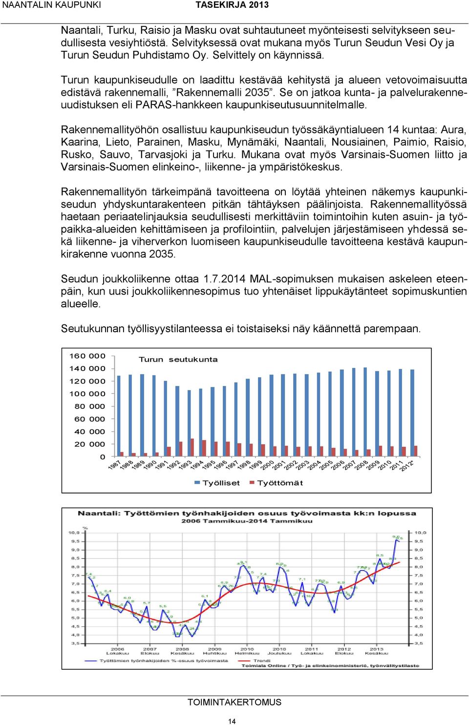 Se on jatkoa kunta- ja palvelurakenneuudistuksen eli PARAS-hankkeen kaupunkiseutusuunnitelmalle.