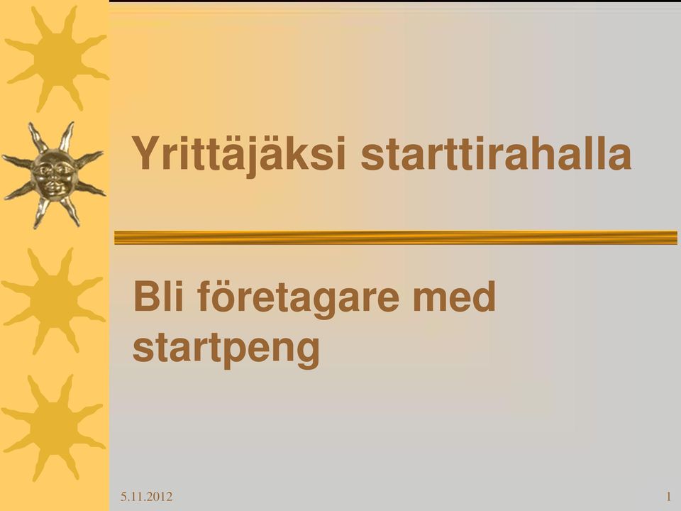 Bli företagare