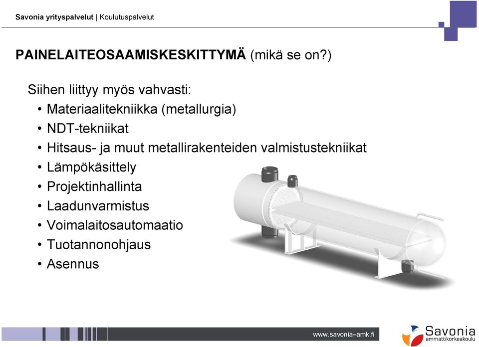 (metallurgia) NDT-tekniikat Hitsaus- ja muut