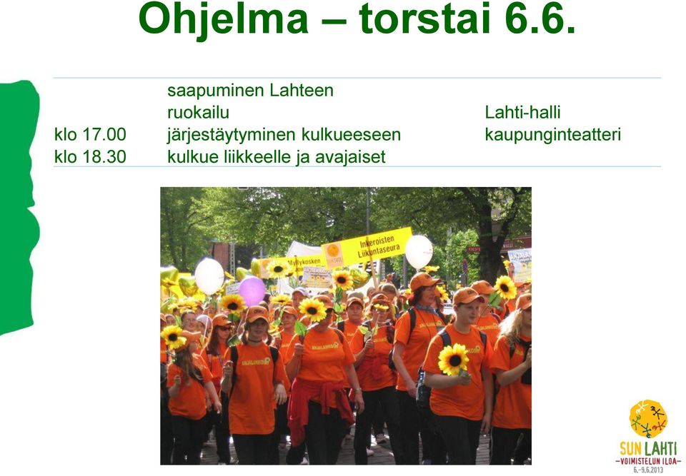 Lahti-halli klo 17.