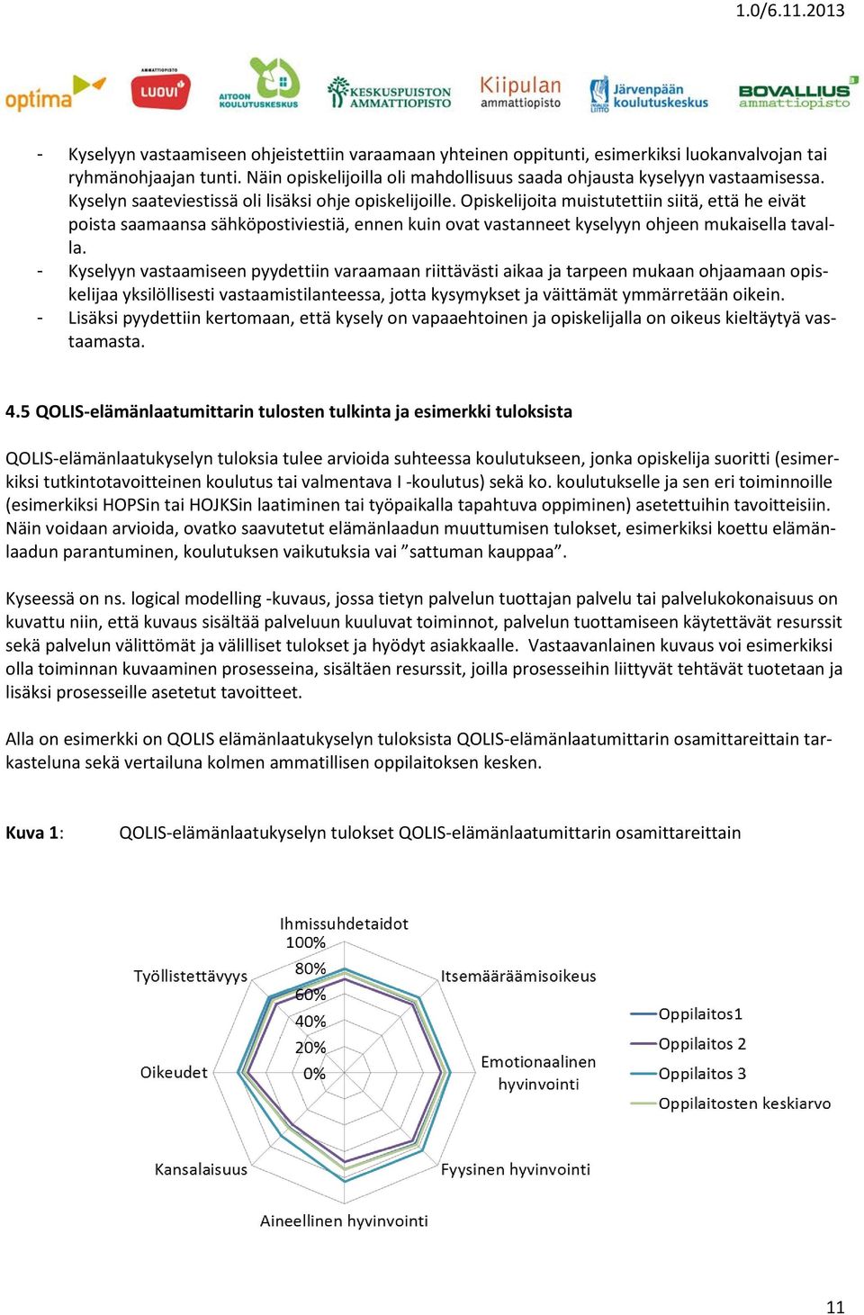 Opiskelijoita muistutettiin siitä, että he eivät poista saamaansa sähköpostiviestiä, ennen kuin ovat vastanneet kyselyyn ohjeen mukaisella tavalla.