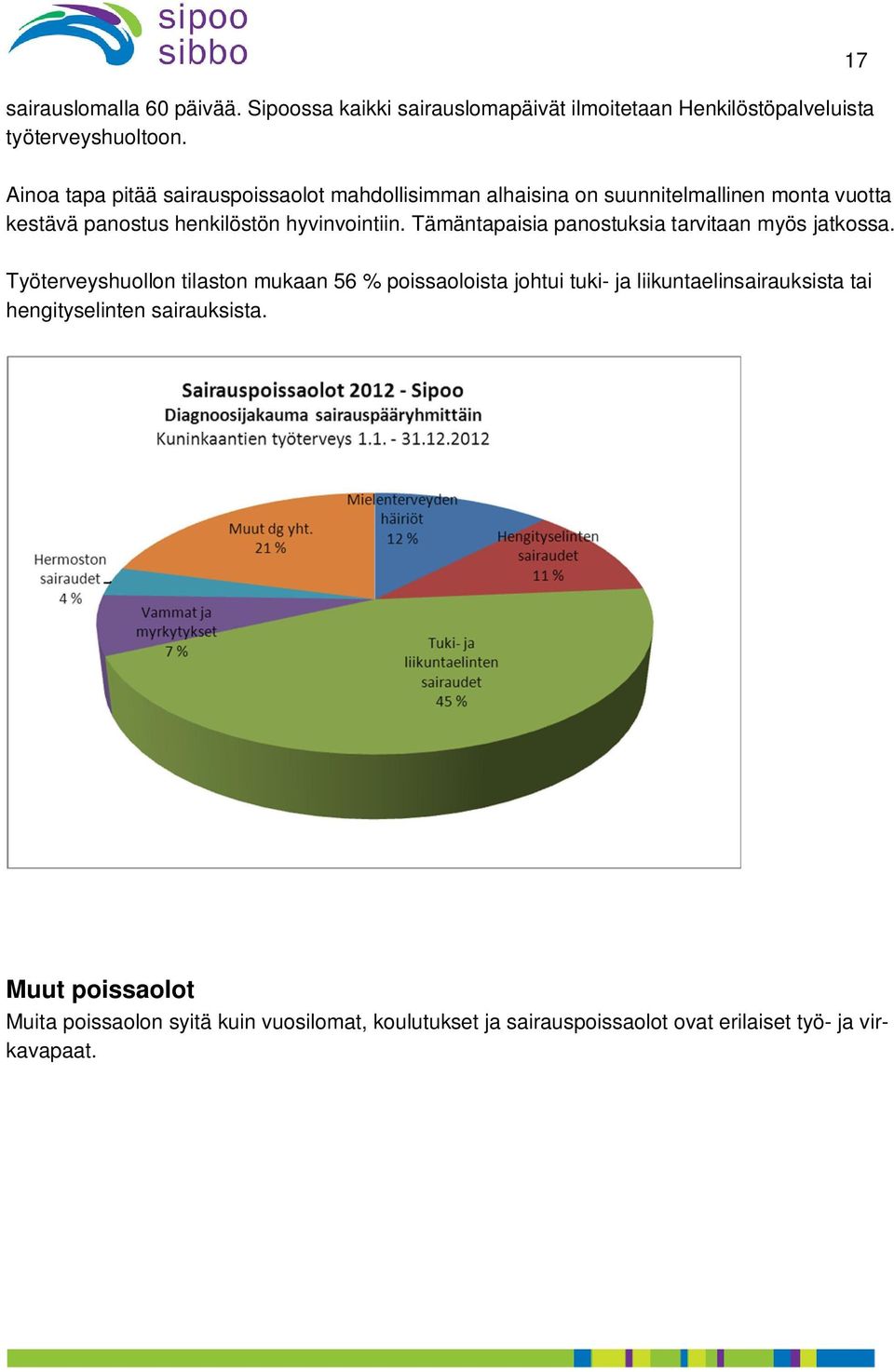 Tämäntapaisia panostuksia tarvitaan myös jatkossa.