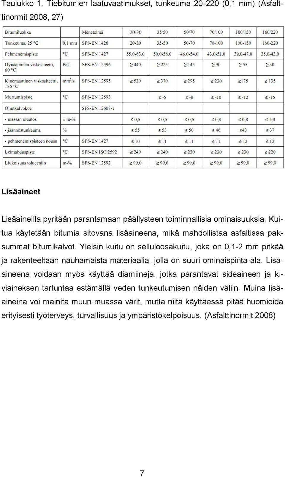 Yleisin kuitu on selluloosakuitu, joka on 0,1-2 mm pitkää ja rakenteeltaan nauhamaista materiaalia, jolla on suuri ominaispinta-ala.