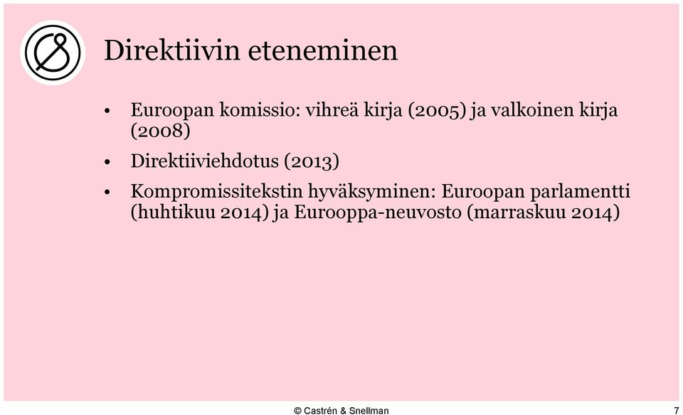 (2013) Kompromissitekstin hyväksyminen: Euroopan