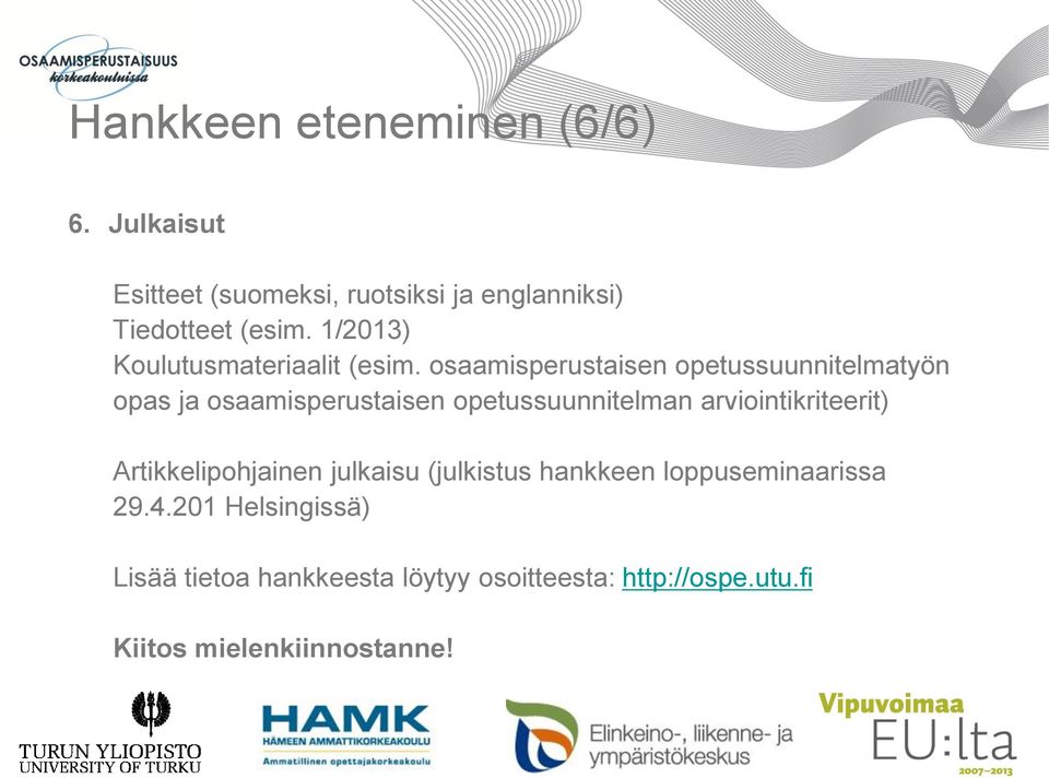osaamisperustaisen opetussuunnitelmatyön opas ja osaamisperustaisen opetussuunnitelman