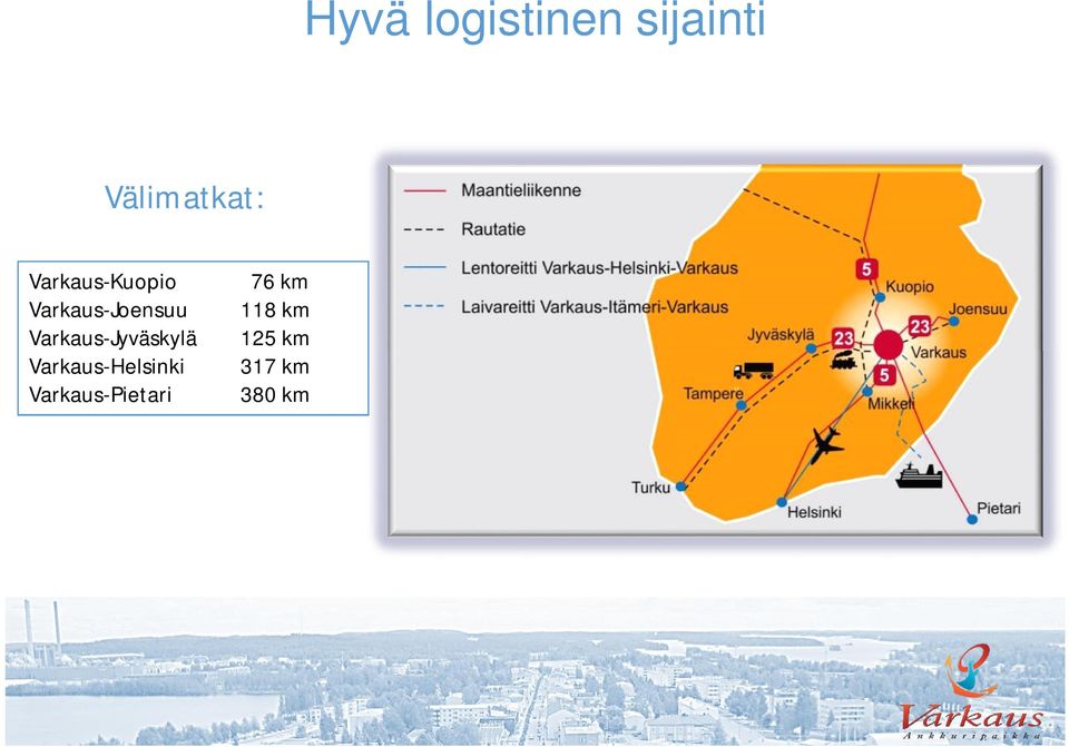 Varkaus-Jyväskylä Varkaus-Helsinki