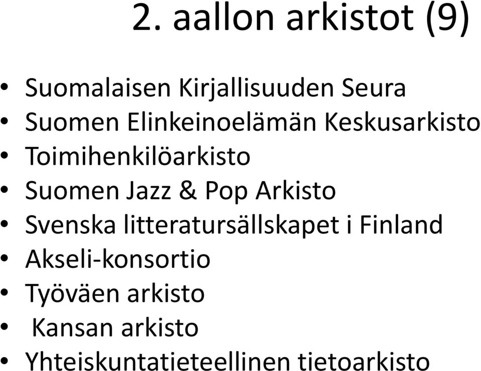Pop Arkisto Svenska litteratursällskapet i Finland