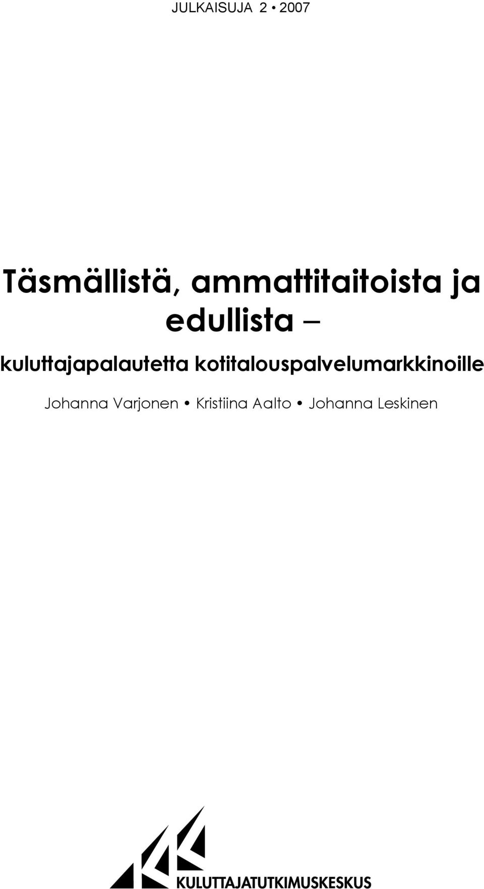 kuluttajapalautetta