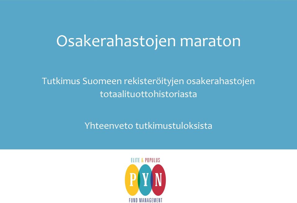 rekisteröityjen osakerahastojen