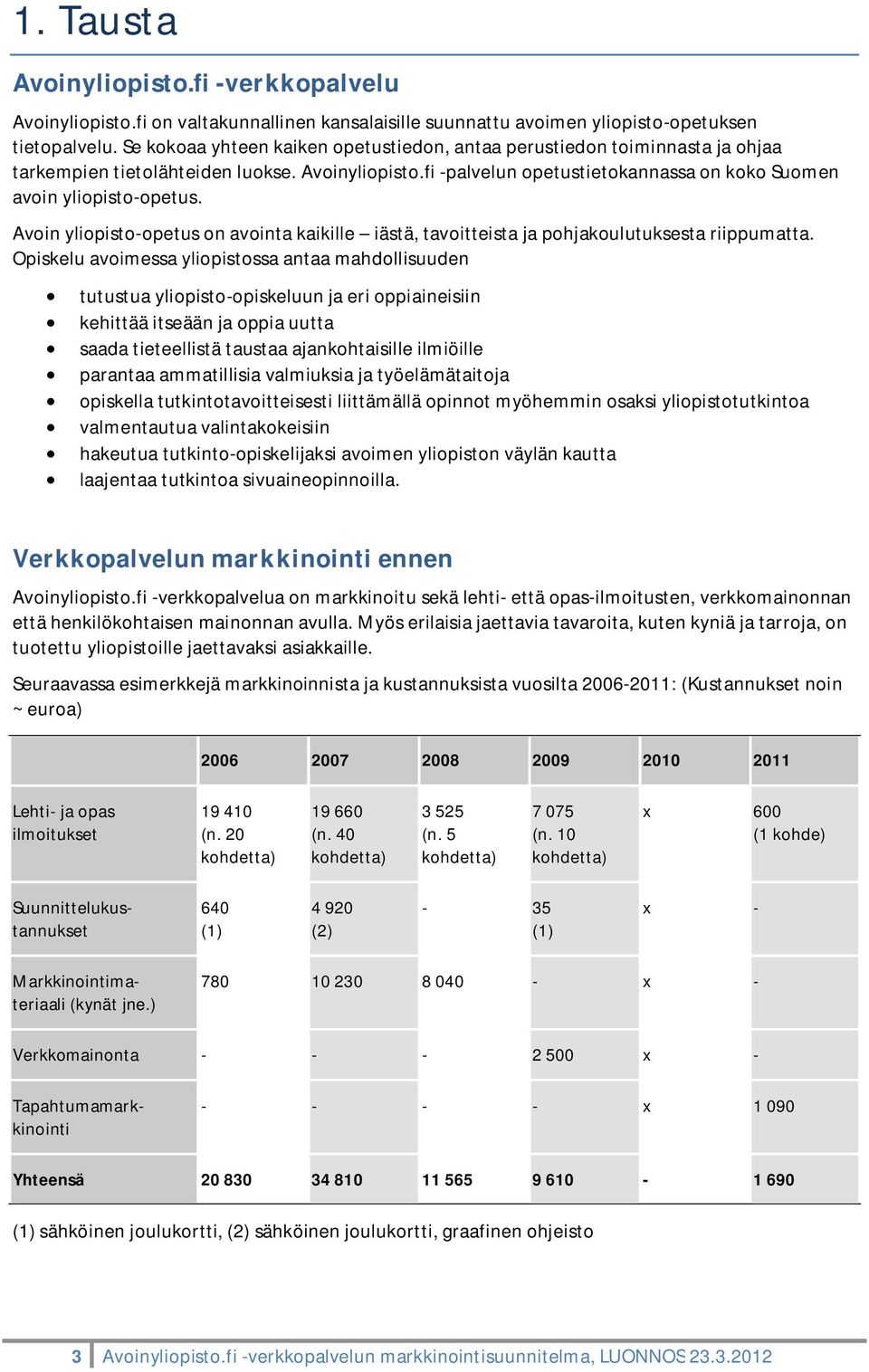 Avin ylipist-petus n avinta kaikille iästä, tavitteista ja phjakulutuksesta riippumatta.