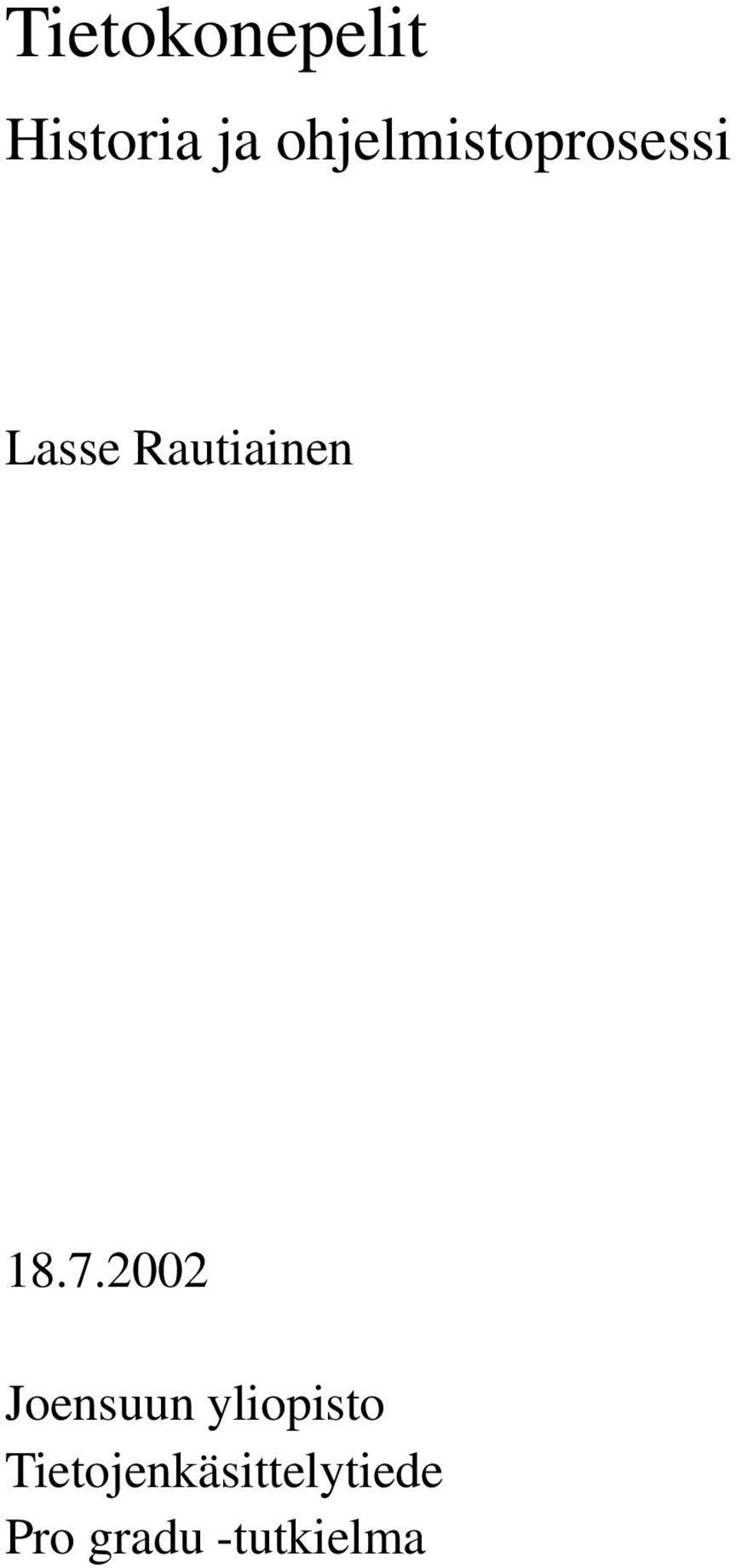 Rautiainen 18.7.