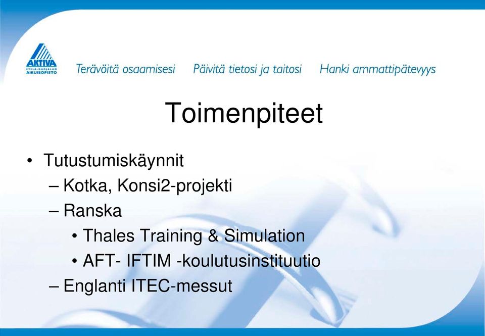 Thales Training & Simulation AFT-