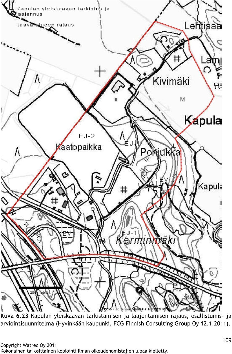 laajentamisen rajaus, osallistumis- ja