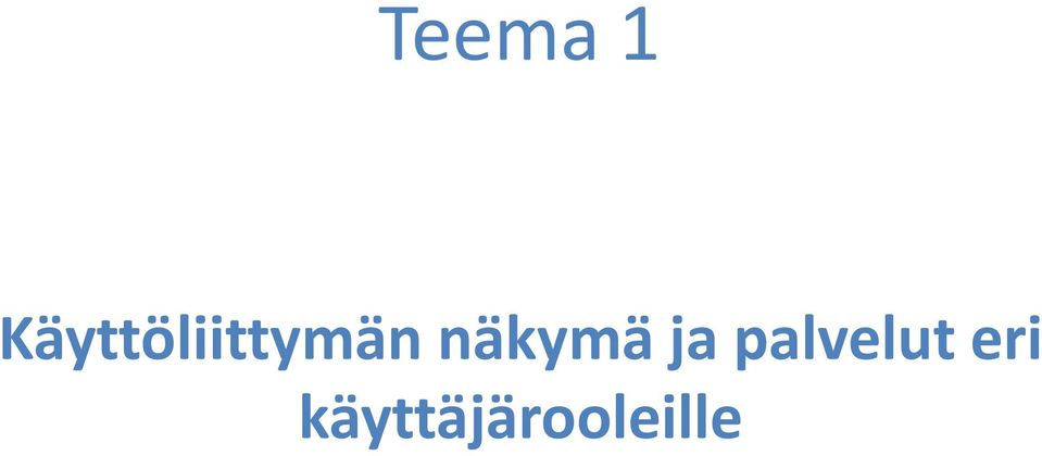 näkymä ja