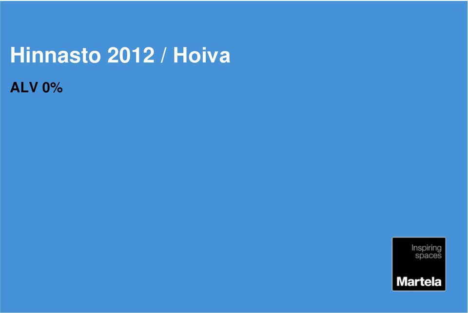 Hoiva ALV