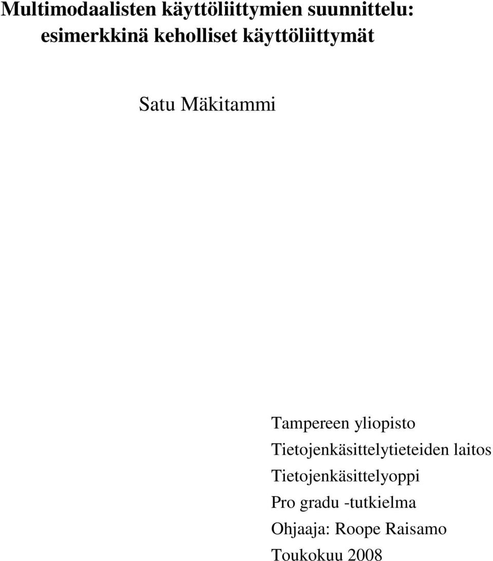 yliopisto Tietojenkäsittelytieteiden laitos