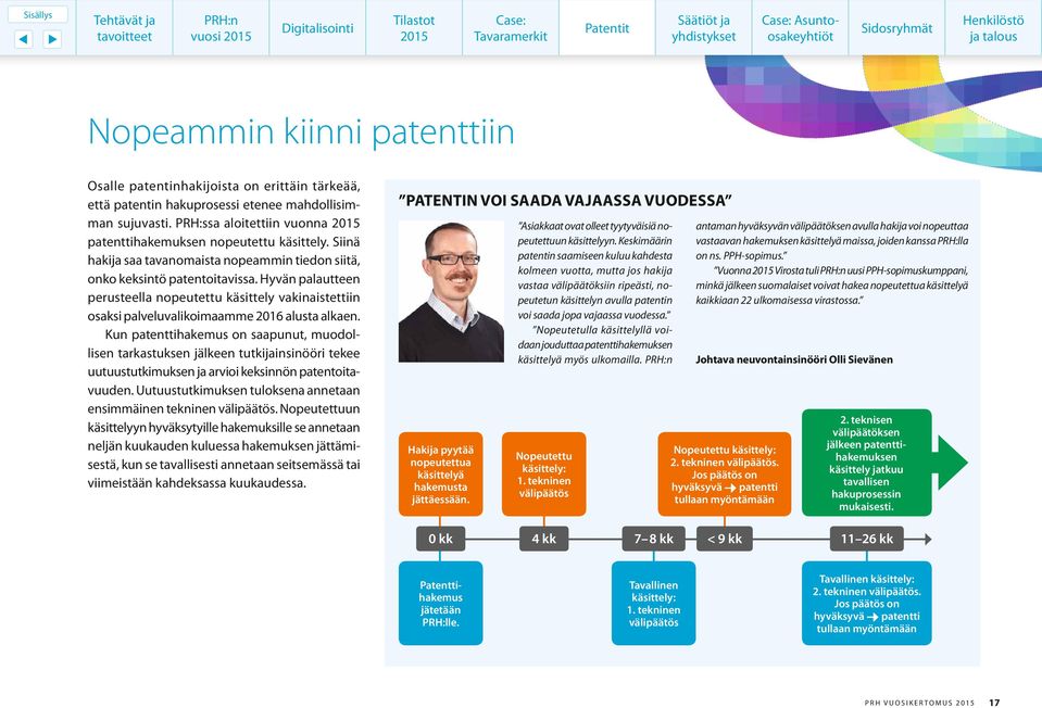 Hyvän palautteen perusteella nopeutettu käsittely vakinaistettiin osaksi palveluvalikoimaamme 2016 alusta alkaen.